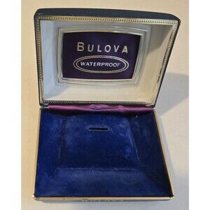 Vintage 1966 Collector's BULOVA Nice Men's Original Watch Case for Parts. Photos